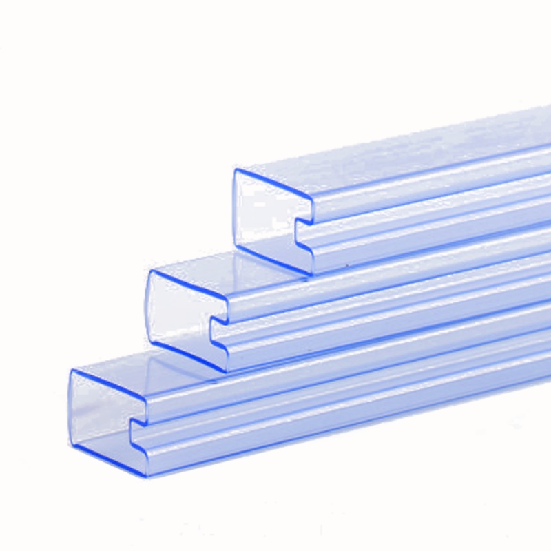 Tubo trasparente per imballaggio in PVC trasparente per componenti elettronici Tubo IC